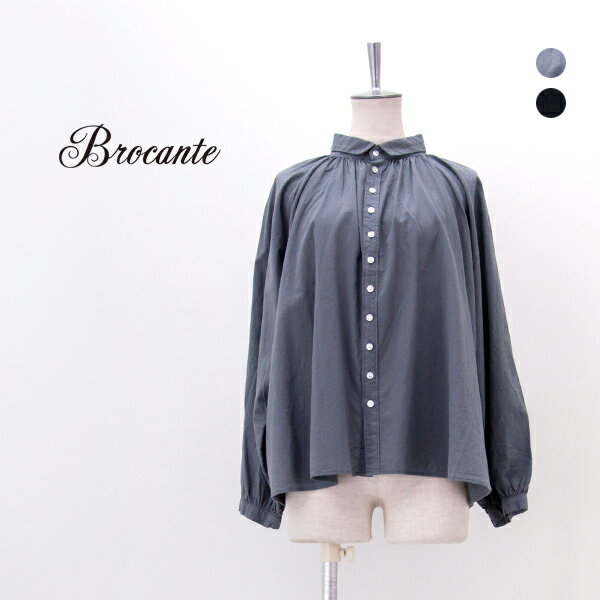 Rakuten - Brocante ブロカント レディース 60sローン グランロンシャツ［36-0341X］【2026SS】