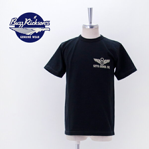 Rakuten - BUZZ RICKSON'S バズリクソンズ メンズ スラブヤーンTシャツ 527th BOMB.SQ［BR79731］【2026SS】