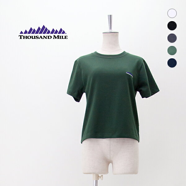 Rakuten - THOUSAND MILE サウザウンドマイル レディース ショートスリーブコンパクトTシャツ［TM261TC00162］【2026SS】
