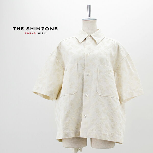 THE SHINZONE シンゾーン レディース リーフジャガードシャツ［21MMSBL01］【SS】