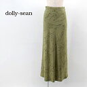 【SALE 50 OFF】dolly-sean ドリーシーン レディース 手書き風フラワープリントスカート［M-8426］【2021SS】【返品交換不可】