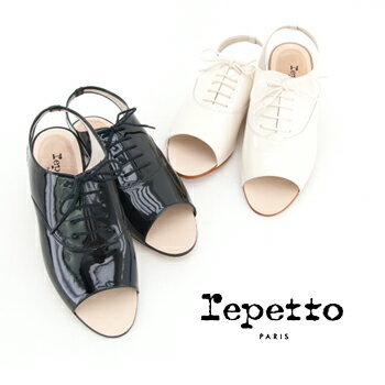 repetto レペット レディース Open toe oxford shoes Vip レースアップ オープントゥシューズ 5142101388［VX1388V］【SS】(24s-4)