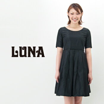 Rakuten - 【SALE 80%OFF】LUNA ルナ レディース ポリエステル タックワンピース［F-5430］【SS】【返品交換不可】