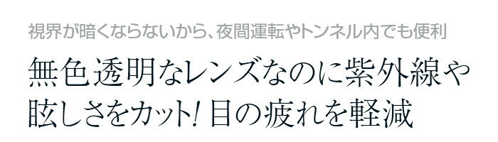 ネッツペック(R) UVカット クリアグラス - サングラス 透明 無色 UVカット 明るい 眩しさ 軽減 クリップオン オーバーグラス PC パソコン 機能性 眼鏡 メガネ メガネの上から 眩しさ軽減 抑える 対策 めがね 夜間 運転 メンズ レディース 2