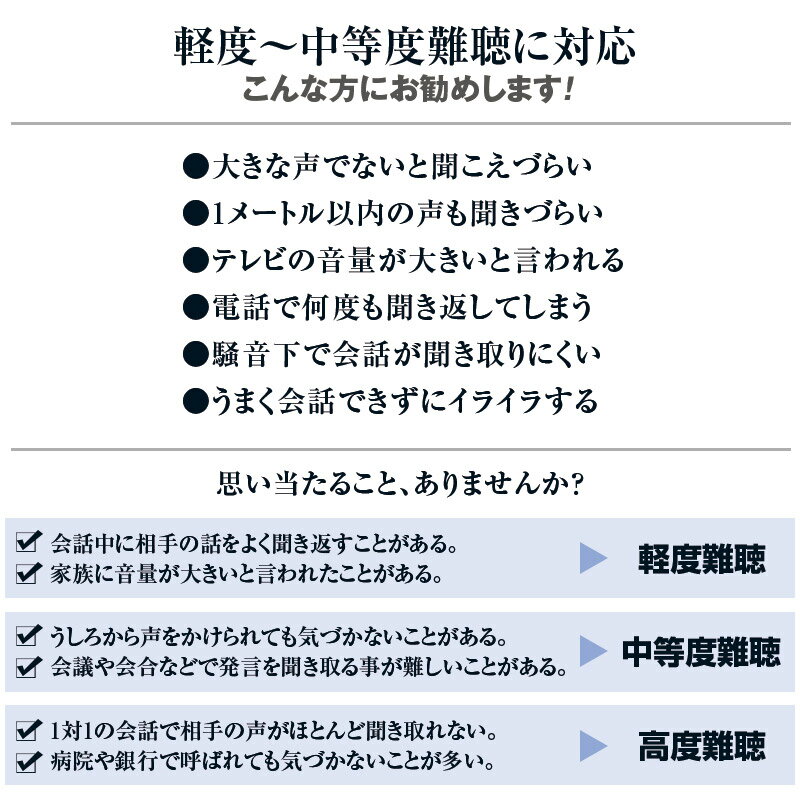 エーストーンフィット2 (片耳用) - デジタル 補聴器 デジタル補聴器 集音器 高性能 小型 目立たない 難聴 対策 軽度難聴 中度難聴 耳あな 耳穴式 小さく 聞こえ 会話 聞き取りやすい 敬老の日 父の日 母の日 ギフト プレゼント 3