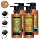 ヘナイン カラー シャンプー & トリートメント 4本セット - ヘナシャンプー 白髪 髪 染め レディース メンズ 男性用 女性用 ヘナ ヘンナ カラーリング...