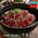 【直送】 九州産 黒毛和牛の牛まぶし 6人前 80g×6 グルメ 食品 惣菜 肉 黒毛和牛 冷凍クール便 贈り物 ギフト プレゼント お中元 お歳暮 牛肉 ひつ...
