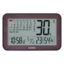 カシオ・電子日めくりカレンダー電波時計【 置時計 掛け時計 IDC-850J-5JF 】