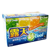 【薬用発泡入浴剤】 露天40g クール 4種類アソート(1セット400個入)1個当り25.8円