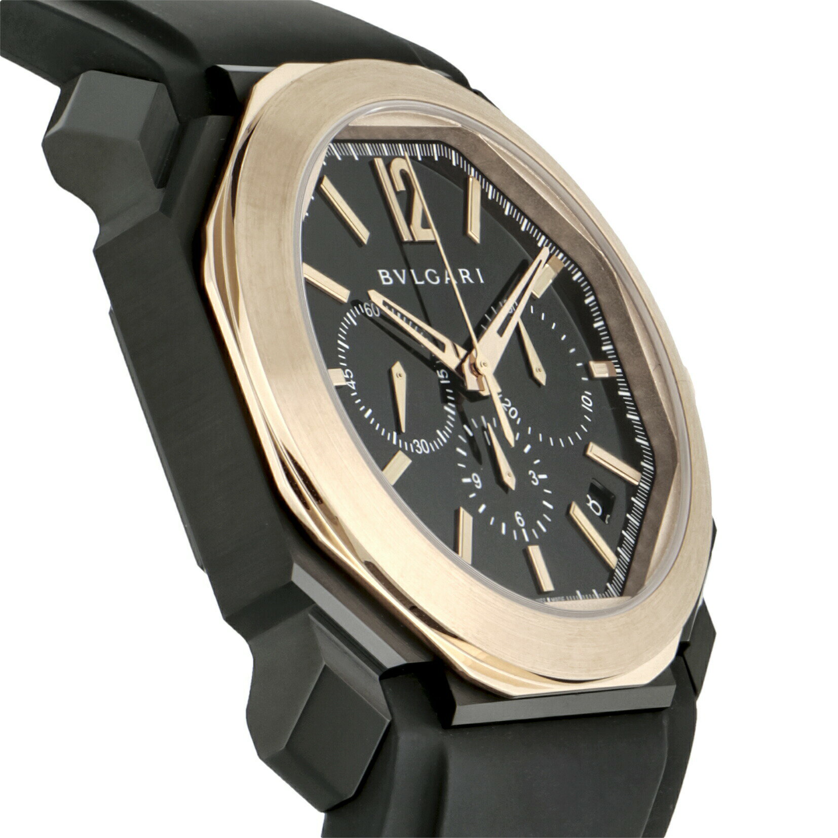 ＼お買い物マラソン！店内全品ポイント10倍！／ ブルガリ BVLGARI メンズ 時計 Oct...