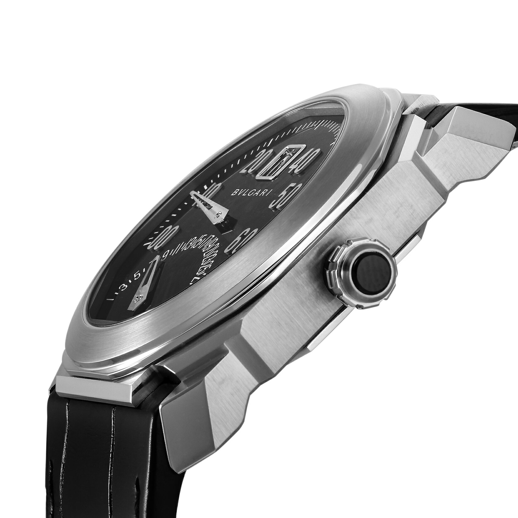 ブルガリ BVLGARI メンズ 時計 Octo オクト 自動巻 ブラック BGO38BSLDBR 時計 腕...