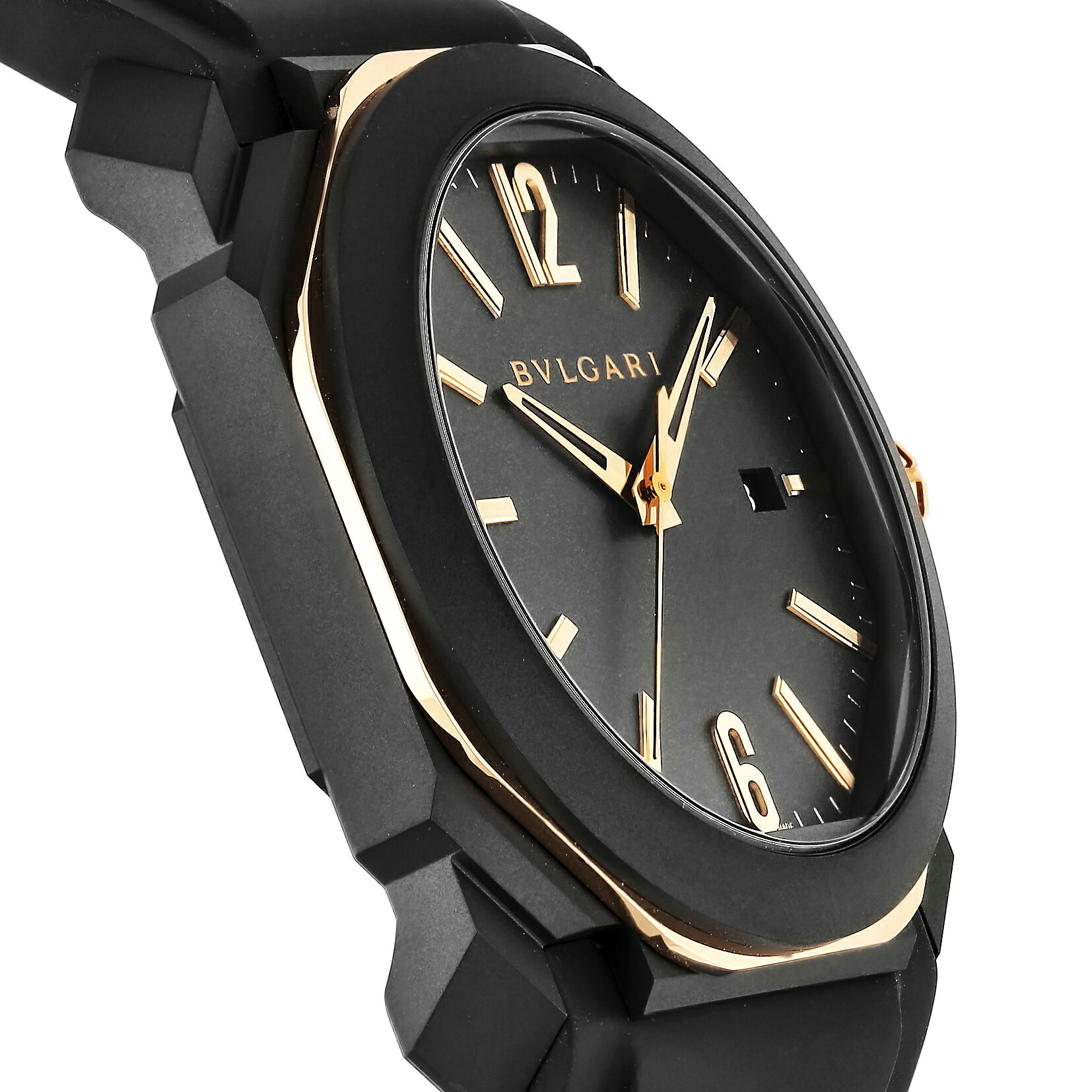 ＼全品ポイント10倍／ ブルガリ BVLGARI メンズ 時計 Octo オクト 自動巻 ブラック...