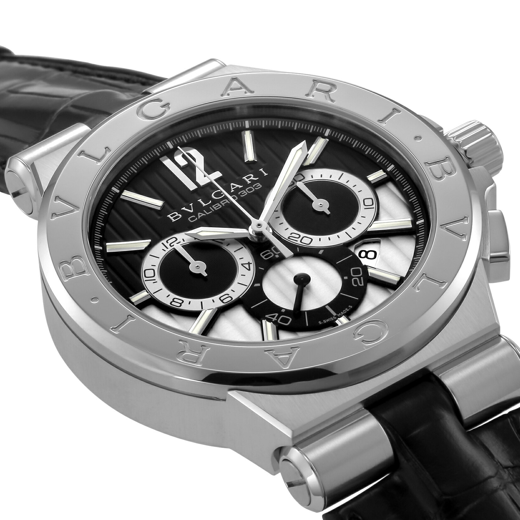 ＼お買い物マラソン！店内全品ポイント10倍！／ ブルガリ BVLGARI メンズ 時計 Dia...