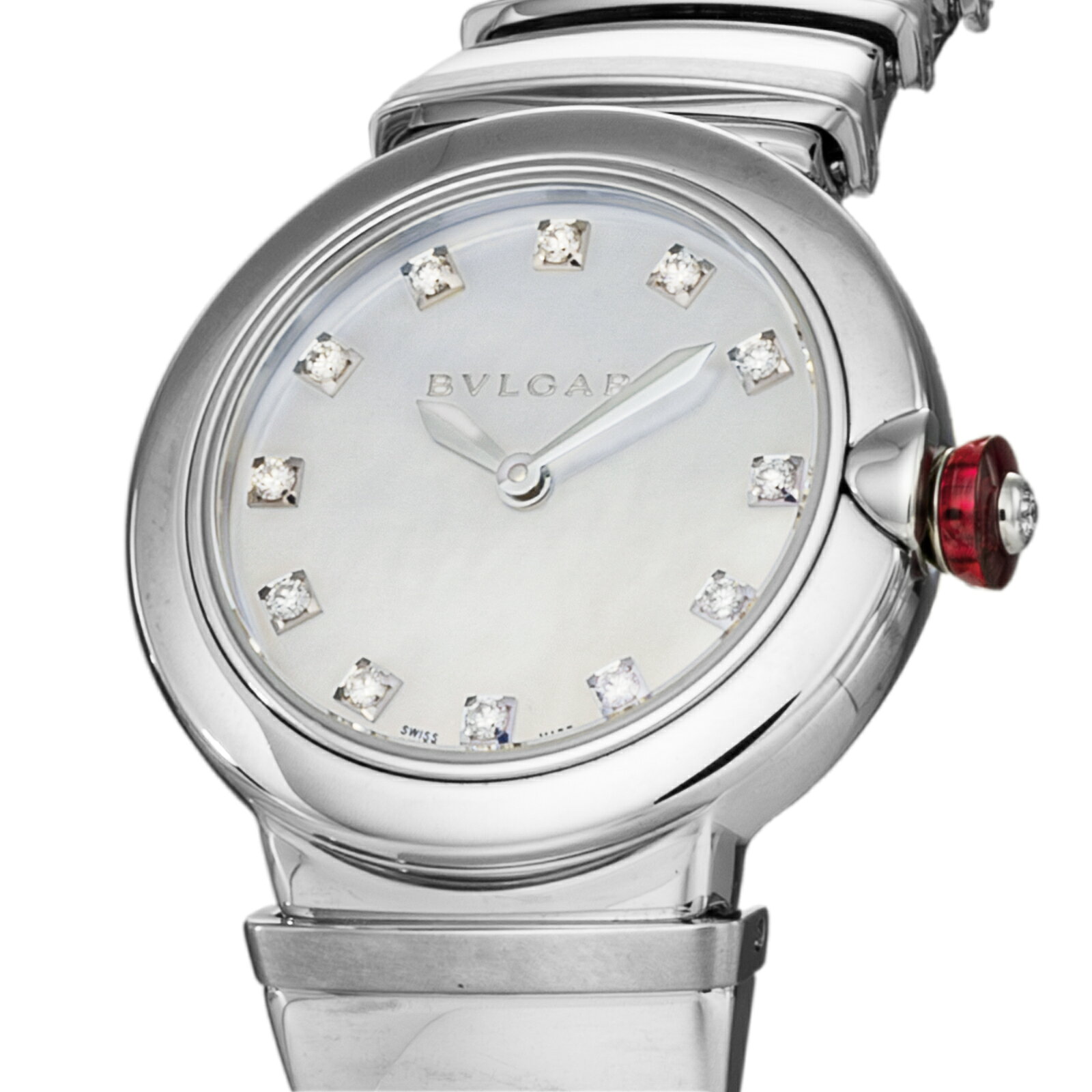 ＼お買い物マラソン！店内全品ポイント10倍！／ ブルガリ BVLGARI レディース 時計...