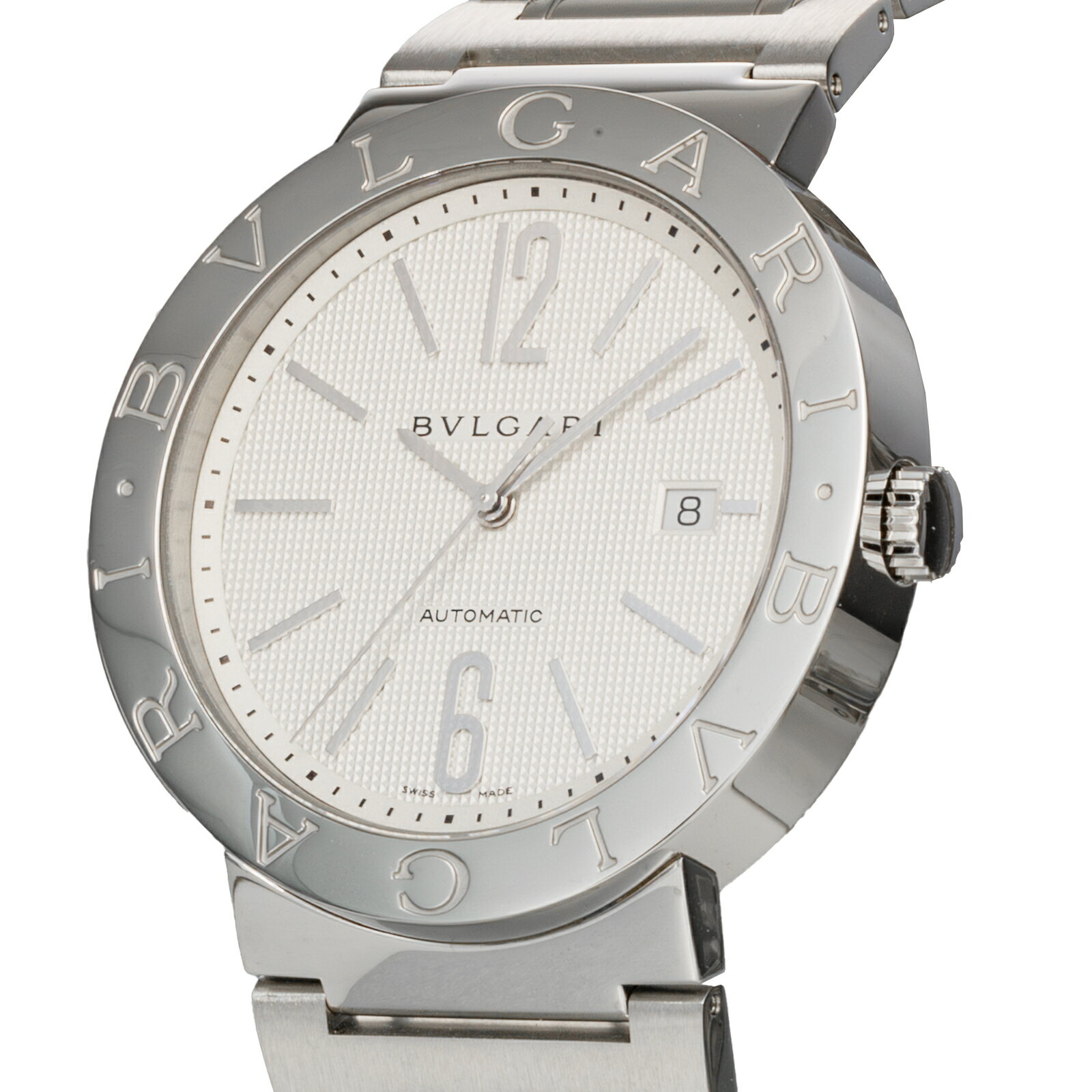 ブルガリ BVLGARI メンズ 時計 Bvlgari Bvlgari ブルガリブルガリ 自動巻 ホワイト...
