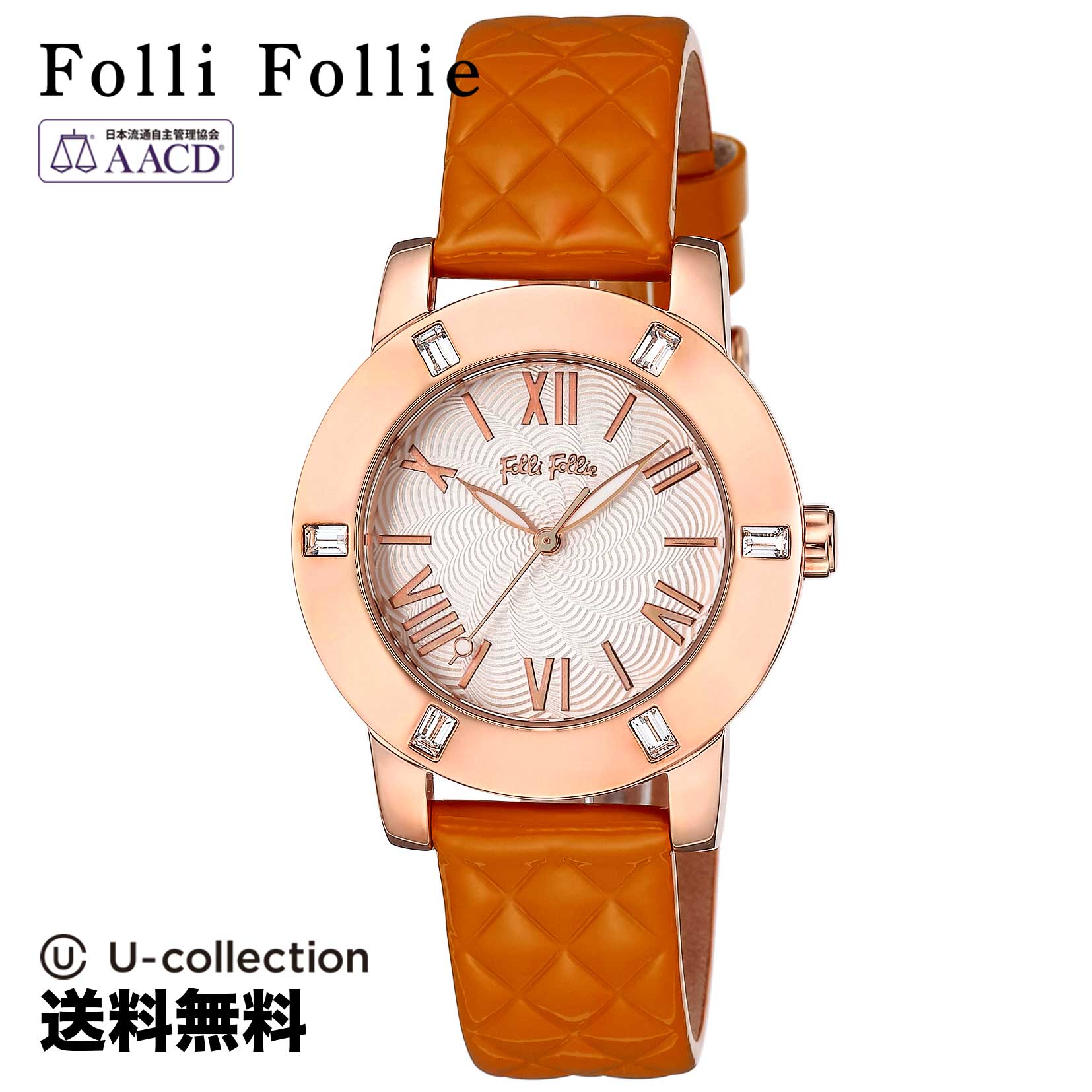 Folli Follie フォリフォリ DONATELLA レディース 時計 腕時計 クォ−ツ ホワイト WF1B005SPS ORG