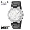 Folli Follie フォリフォリ WATCHALICIOUS クォ−ツ レディース ホワイト WF6A003ZEW-BK 時計 腕時計 高級腕時計 ブランド