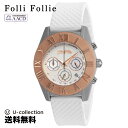 Folli Follie フォリフォリ クォ−ツ レディース ホワイト WF8T006ZEZ-WH 時計 腕時計 高級腕時計 ブランド