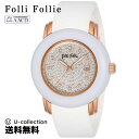 【POINT5倍×5%offクーポン】 Folli Follie フォリフォリ URBANSPINDELUXE クォ−ツ レディース ホワイト WF9R001ZPW-WH 時計 腕時計 高級腕時計 ブランド