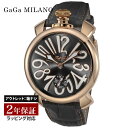 【OUTLET】 ガガミラノ GaGaMILANO メンズ 時計 MANUALE 48mm 手巻 グレー 5011.07S-GRY-NEW 時計 腕時計 高級腕時計 ブランド 【展示品】