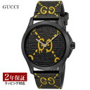 グッチ GUCCI メンズ 時計 G-TIMELESS Gタイムレス クォーツ ブラック YA1264019 時計 腕時計 高級腕時計 ブランド 【ローン金利無料】