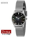 【25日からポイント5倍！】グッチ GUCCI レディース 時計 G-TIMELESS Gタイムレス クォーツ ブラックパール YA1265001 時計 腕時計 高級腕時計 ブランド 【ローン金利無料】