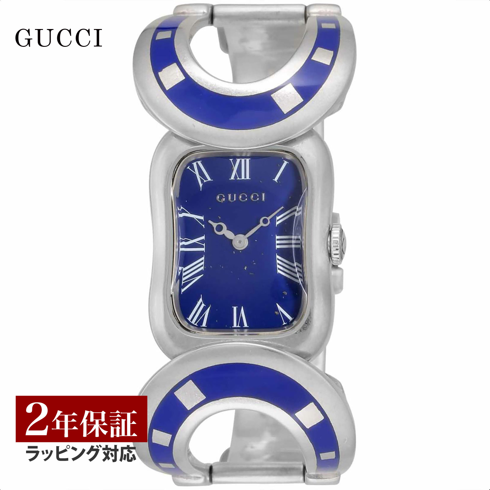 グッチ GUCCI レディース 時計 HORSEBIT ホースビット クォーツ ブラック YA162501 時計 腕時計 高級腕時計 ブランド 【ローン金利無料】