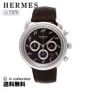 セリエ 【18日はご愛顧感謝デー】エルメス HERMES メンズ 時計 ARCEAU アルソー ジドウマキ ブラウン AR4.910.435.MHA 時計 腕時計 高級腕時計 ブランド 【ローン金利無料】