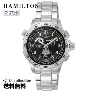HAMILTON ハミルトン カーキアビエーション クォ−ツ メンズ ブラック H76714135 時計 腕時計 高級腕時計 ブランド