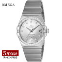 金無垢 オメガ OMEGA メンズ 時計 CONSTELLATION コンステレーション コーアクシャル自動巻 シルバー 123.55.38.21.52.003...