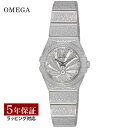 【当店限定】 オメガ OMEGA レディース 時計 CONSTELLATION コンステレーション クォーツ K18WG/ホワイトパール/ダイヤ 123.55.24.60.55.010 時計 腕時計 高級腕時計 ブランド