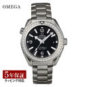 オメガ OMEGA レディース 時計 シーマスター プラネットオーシャン Seamaster Planet Ocean コーアクシャル自動巻 ブラック 215....