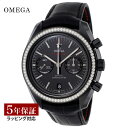 オメガ OMEGA レディース 時計 ダークサイドオブザムーン Dark side of the moon 自動巻 ブラック 311.98.44.51.51.0...