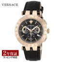 ヴェルサーチェ ヴェルサーチ VERSACE メンズ 時計 V-RACE CHRONO Vレース クロノ クォーツ ブラック VERQ00320 時計 腕時計 高級腕時計 ブランド 【ローン金利無料】