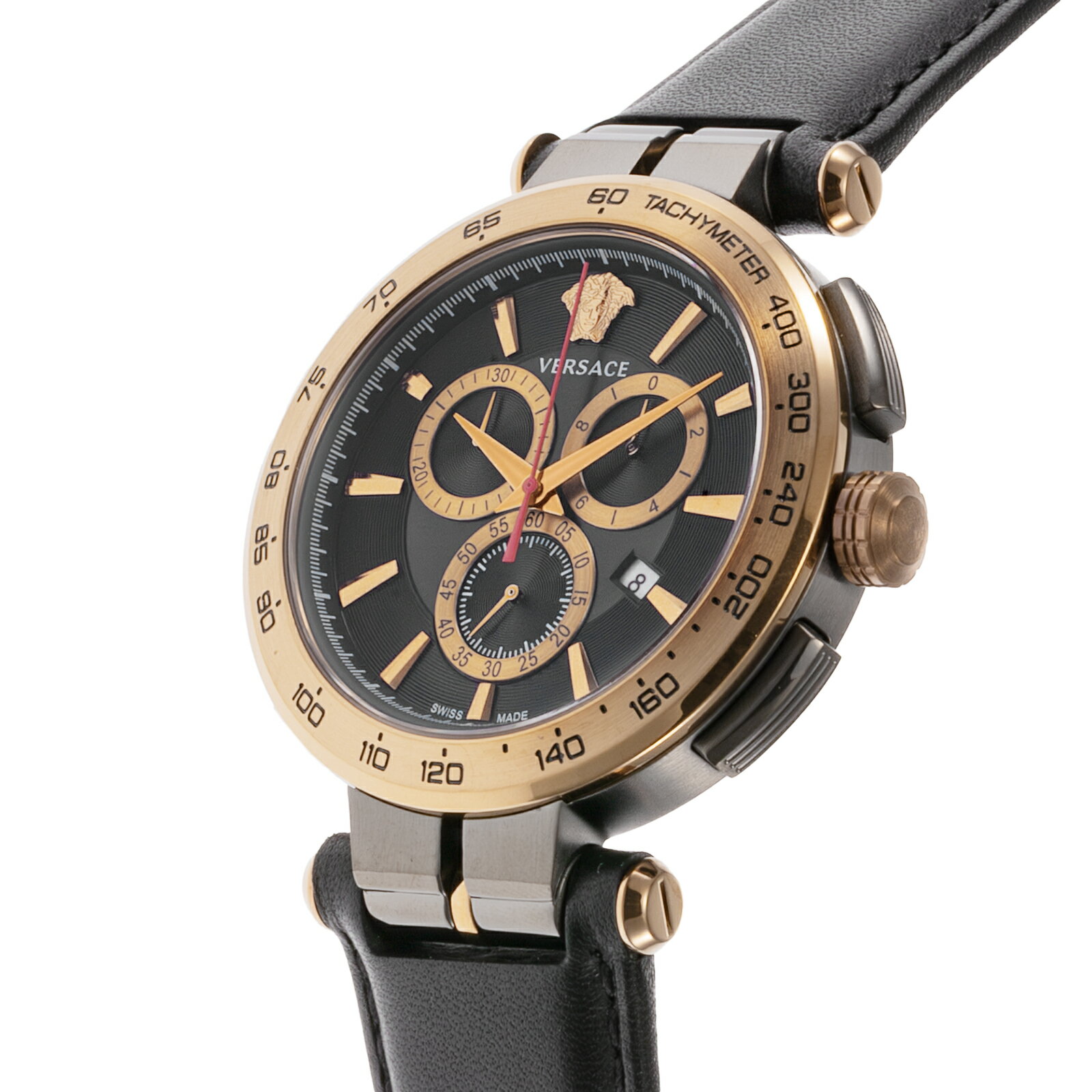 ヴェルサーチェ ヴェルサーチ VERSACE メンズ 時計 AION Chrono gent クォーツ ブラック VE6CA0323 時計 腕時計 高級腕時計 ブランド