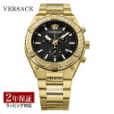 ヴェルサーチ 腕時計（メンズ） ヴェルサーチェ ヴェルサーチ VERSACE メンズ 時計 SPORTY GRECA スポーティー グレカ クォーツ ブラック VESO00922 時計 腕時計 高級腕時計 ブランド