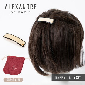 アレクサンドルドゥパリ ALEXANDRE DE PARIS AA6-14277-02 ヘアーアクセサリー リズレライン レディース アクセサリー バレッタ BARRETTE ヘアクリップ 髪留め シンプル HAIRCLIP アクセント プレゼント お祝い 記念 女性 ベージュ