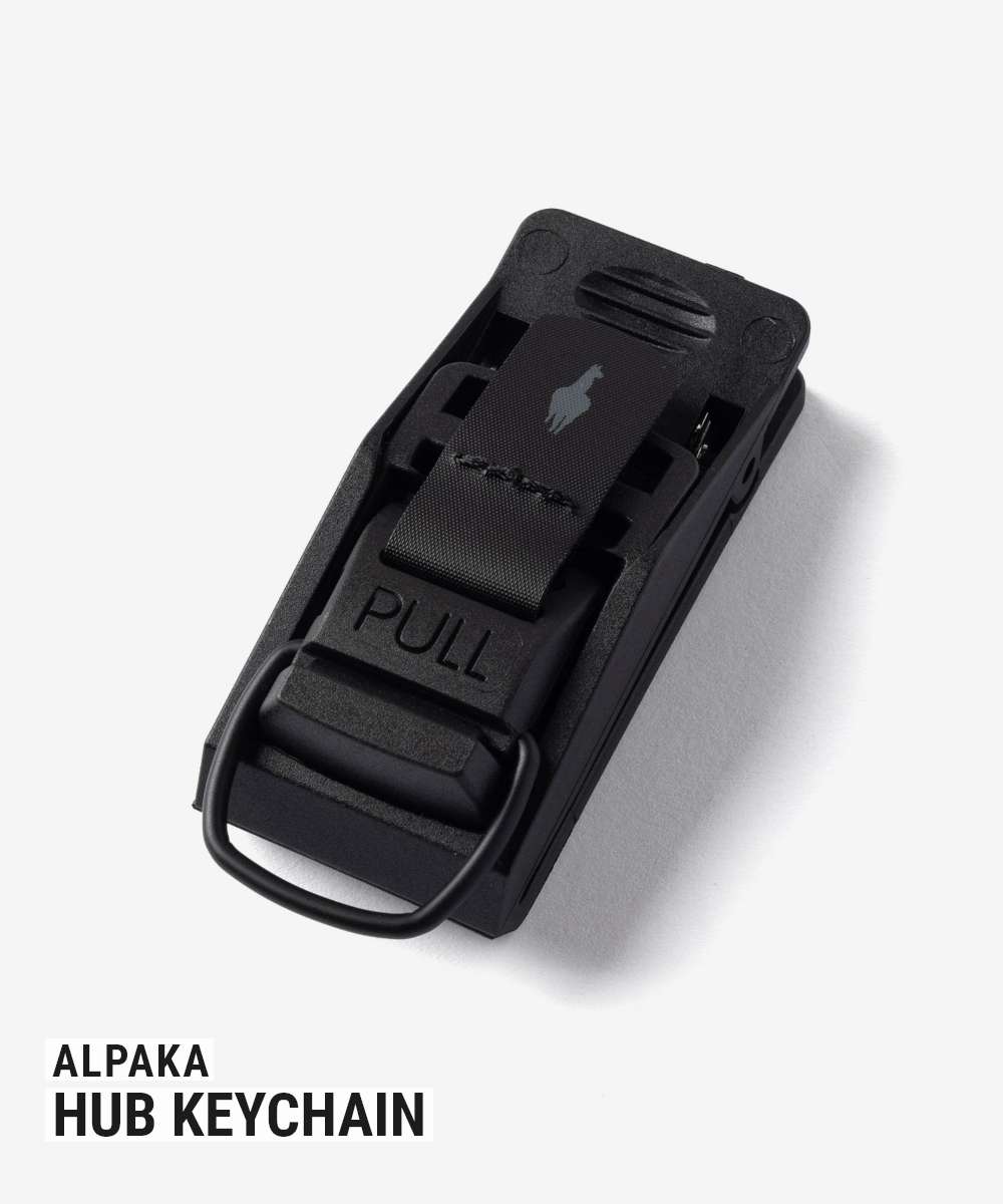 アルパカ ALPAKA HUB KEYCHAIN ハブ キーチェーン AB010090100 バッグ用アクセサリー キーリング ユニセックス バッグ