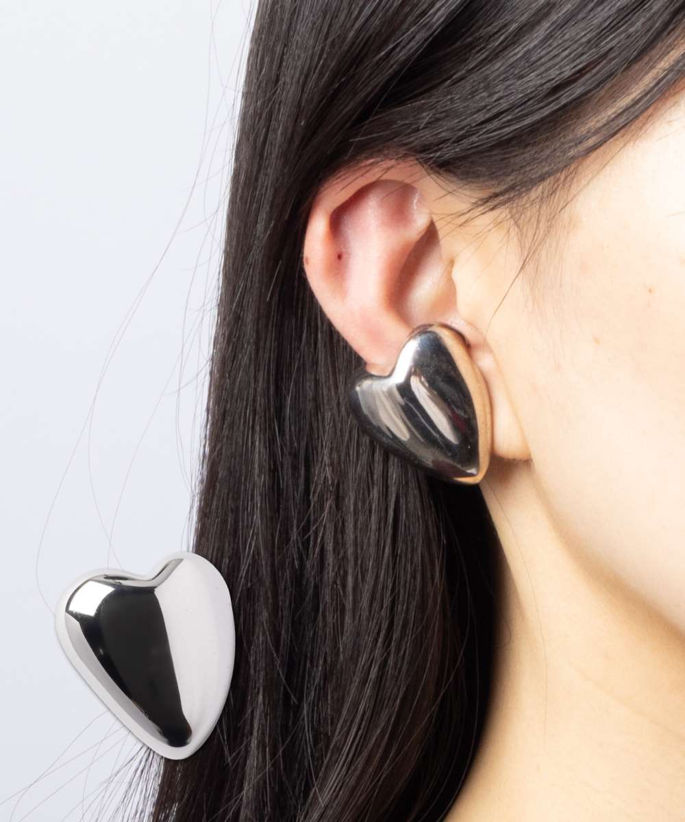 AMI Paris Ami Paris METAL HEART EARCUFF XL ピアス UJW997