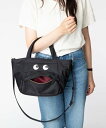 MAX10,000円OFFクーポン&MAX20倍!〉 アニヤ ハインドマーチ ANYA HINDMARCH 5050925 193511 ハンドバッグ E/W Tote Mini Eyes in ECONYL regenerated Nylon レディース バッグ アイズ ミニトート リサイクルナイロン お出かけ 鞄 通勤 通学 プレゼント ギフト ブラック