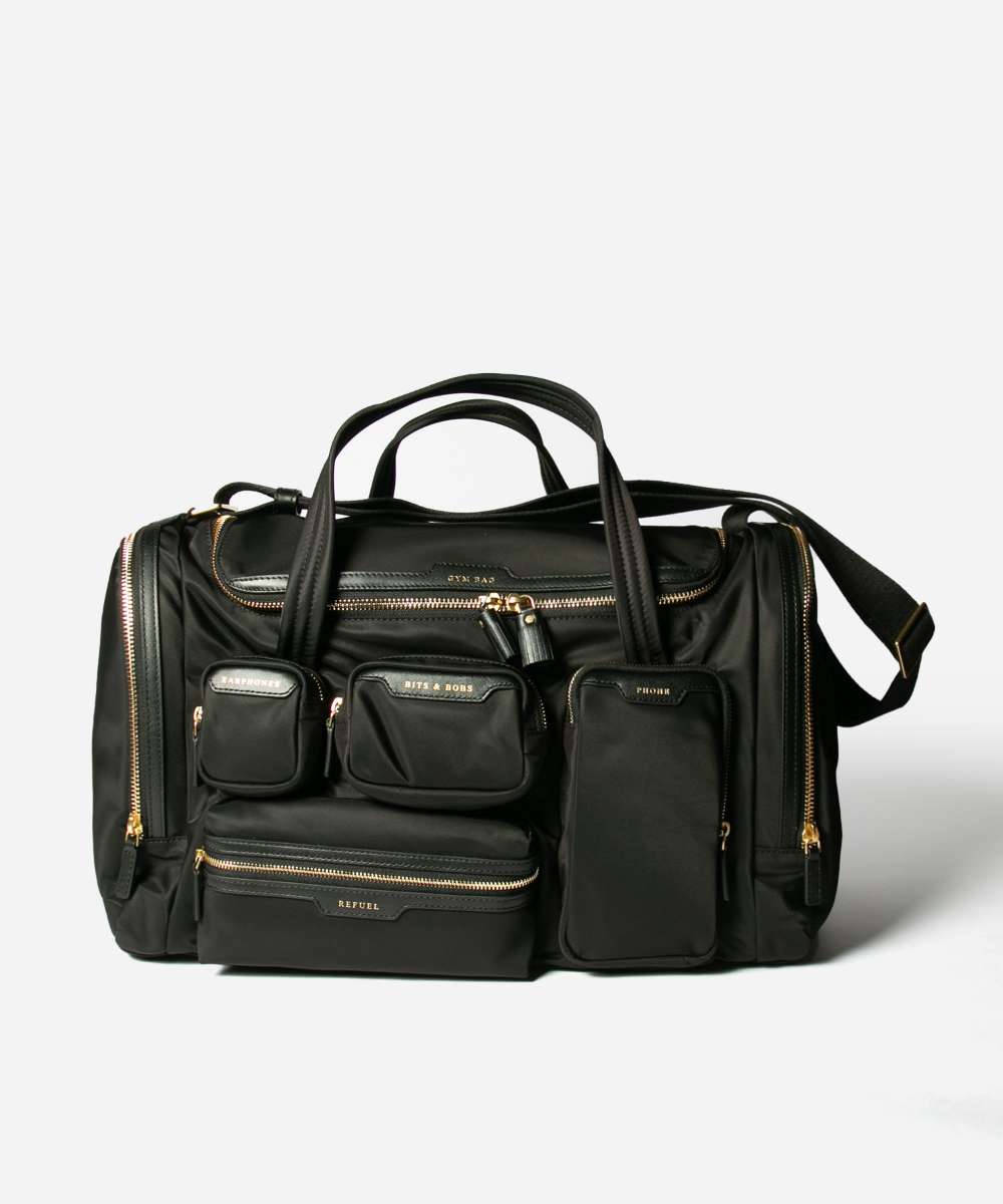 アニヤ ハインドマーチ ANYA HINDMARCH 5050925 196161 ボストンバッグ レディース バッグ ジムバッグ ダッフルバッグ 大容量 デイユース お出かけ 通勤 通学 旅行 ギフト プレゼント 記念 鞄 ブラック Gym Bag ECONYL regenerated Nylonのサムネイル