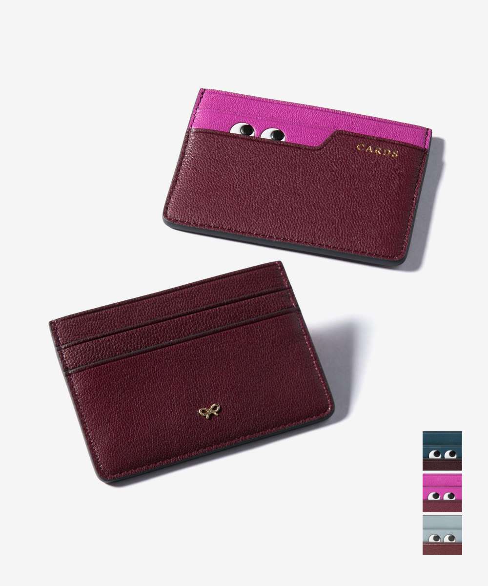 樂天商城 - アニヤ ハインドマーチ ANYA HINDMARCH カードケース レディース ファッション ピーピング アイズ Card Case Peeping Eyes in Shiny Capra with Circus 5050925188043 5050925201285 5050925204897