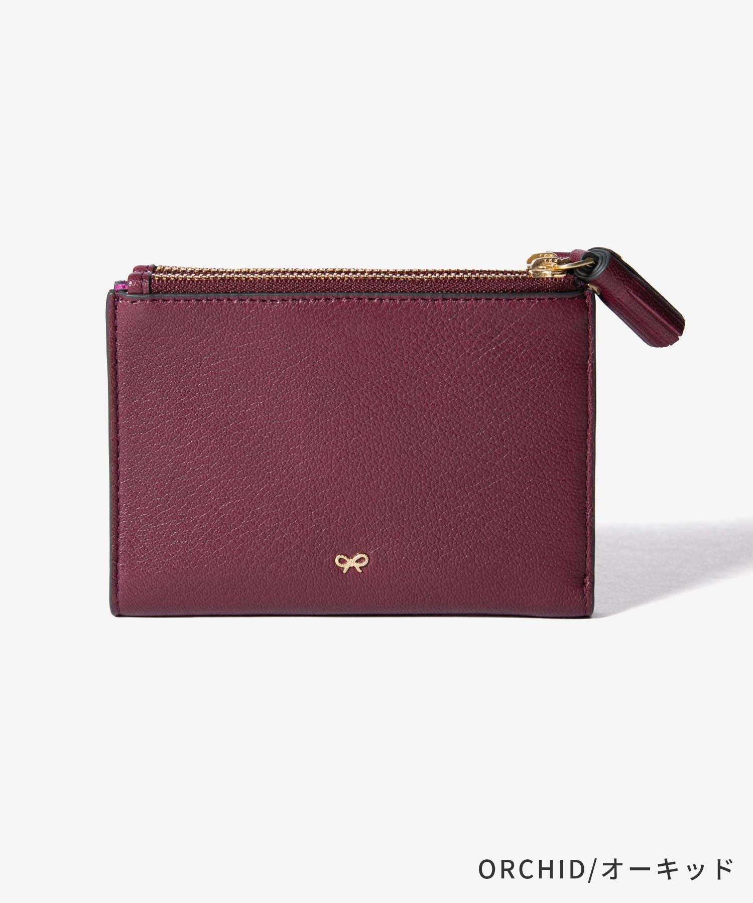 アニヤ ハインドマーチ ANYA HINDMARCH Small Double Zip Wallet Peeping Eyes in ...
