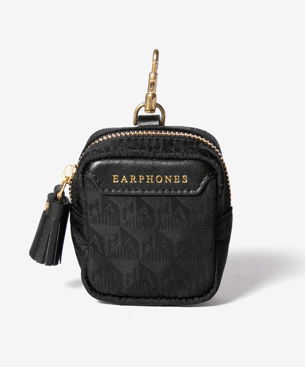 アニヤ ハインドマーチ ANYA HINDMARCH Ear Phones Pouch in AH Logo Nylon イヤホンポーチ 5050925191661 イヤホンケース ユニセックス 雑貨 小物