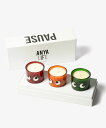 アニヤ ハインドマーチ ANYA HINDMARCH Set of 3 Mini Candles Eyes in Natural Wax アイズ ミニ キャンド...