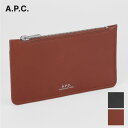 APC アーペーセー A.P.C. PXAWV H63205 カードケース レディース ミニ財布 ビジネス フラグメントケース コインケース レザー シンプル ...