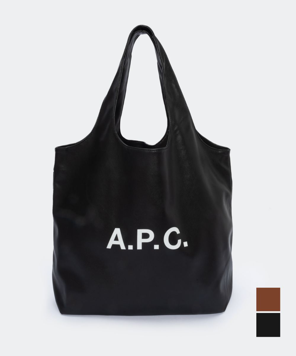 アーペーセー A.P.C. PUAAT M61565 トートバッグ メンズ レディース バッグ 手提げ 鞄 ロゴ ショッピング お出かけ プレゼント お祝い 記念 トート ギフト 誕生日 記念 エコバッグ 鞄 NINON ブラック ブラウンのサムネイル