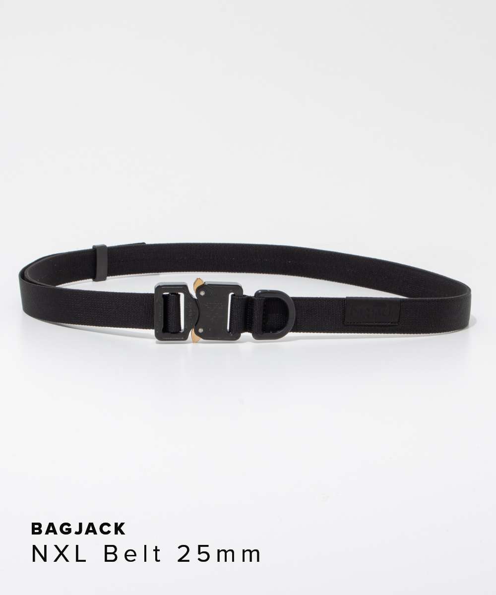 バッグジャック bagjack NXL Belt 25mm ユニセックス バッグ アクセサリーポーチ ネクストレベル ベルト バックル メッセンジャー バッグ リュックサック Backpack カジュアル アウトドア ギフト プレゼント 記念 ブランド ポーチ アクセ 小物入れ