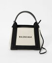 バレンシアガ BALENCIAGA 390346 2HH3N トートバッグ レディース バッグ ハンドバッグ ネイビー カバ XS 2way 手提げ ブランドロゴ 通勤 旅行 おしゃれ プレゼント ギフト 贈り物 ポーチ付 シンプル 誕生日 記念 お祝い NAVY CABAS ナチュラルブラック