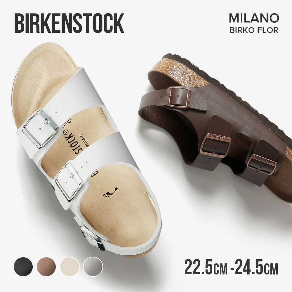 ビルケンシュトック BIRKENSTOCK ミラノ ビルコ フロー サンダル Milano Birko Flor レディース メンズ ビーチサンダル コンフォート ビルケン レギュラー ナロー レザー 革 オフィス 22.5cm 23cm 23.5cm 24cm 24.5cm 25cm 25.5cm 26cm 26.5cm 27cm 27.5cm 28cm